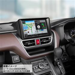 カロッツェリア ナビゲーション取付キット（ダイハツ ムーヴ用8V型