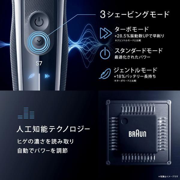 BRAUN メンズシェーバー シリーズ7 洗浄器付き 73-S85010CC | ノジマ