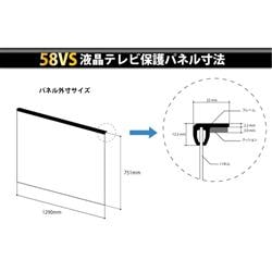 ニデック 液晶TV保護パネル レクアガード58VS NDLGTVP58S ニデック 液晶TV保護パネル レクアガード58VS NDLGTVP58S