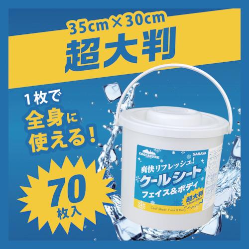 サラヤ（株） サラヤ クールリフレ 70枚入り 42411 | ノジマオンライン