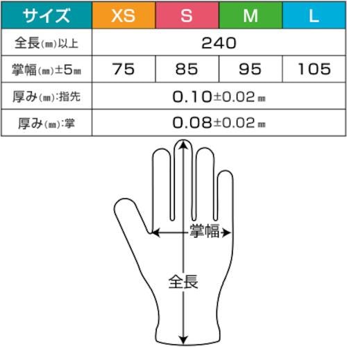 サラヤ（株） サラヤ ニトリルグローブ エクステンド 200枚 ブルー S