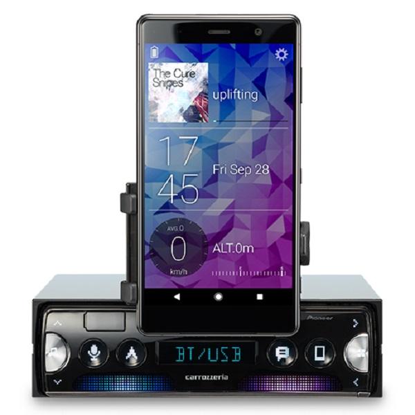 Pioneer MVH-7500SC カーオーディオ【1DIN/Bluetooth/USB/チューナー 