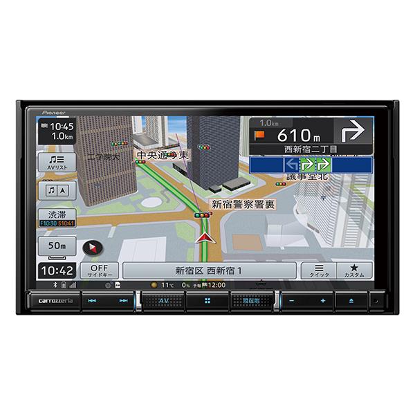 Pioneer AVIC-RZ911 7V型 楽ナビ HD/TV/DVD/CD/Bluetooth/SD/チューナー・AV一体型メモリーナビゲーション  | ノジマオンライン