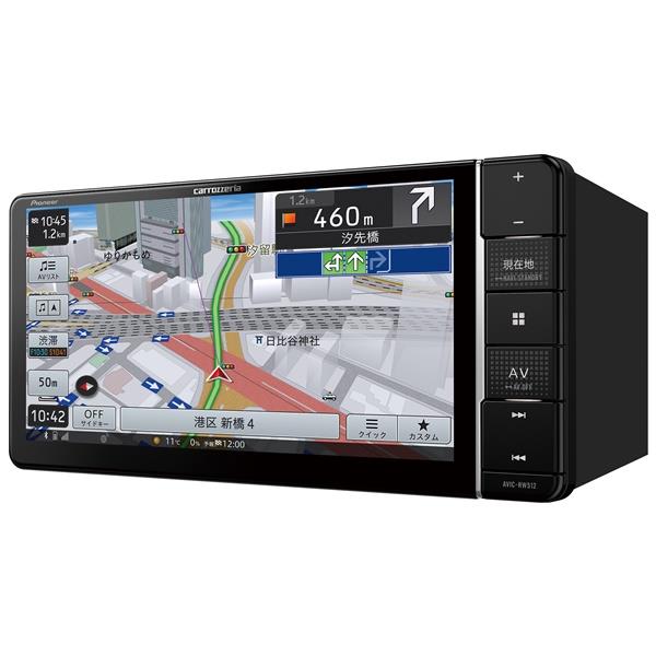 Pioneer AVIC-RW512 カーナビゲーション 楽ナビ【7V型200mmワイド/HD /TV/Bluetooth/USB/チューナー・AV一体型メモリーナビゲーション】 | ノジマオンライン