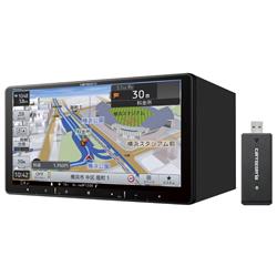 Pioneer AVIC-RQ721-DC カーナビゲーション 楽ナビ【9インチ/HDパネル/TV/DVD/CD/Bluetooth/SD /チューナー・AV一体型メモリーナビ/ネットワークスティックセット】 | ノジマオンライン