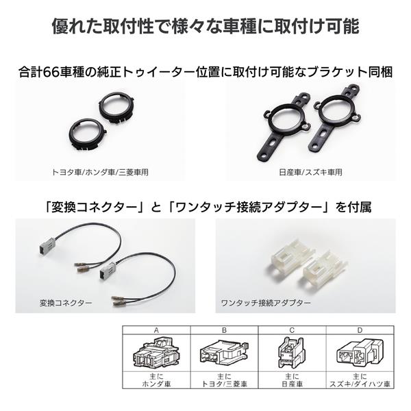 カロッツェリア カロッツェリア 16cmセパレート2ウェイスピーカー TS