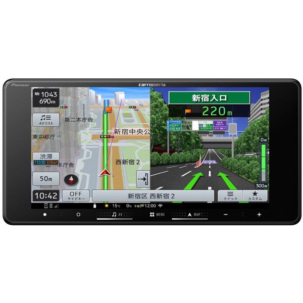 カロッツェリア 楽ナビ AVIC-RW03 7V型ワイド メモリーナビ 2014 カロッツェリア 7V型ワイドHD/Bluetooth/USB/チューナー・AV一体型