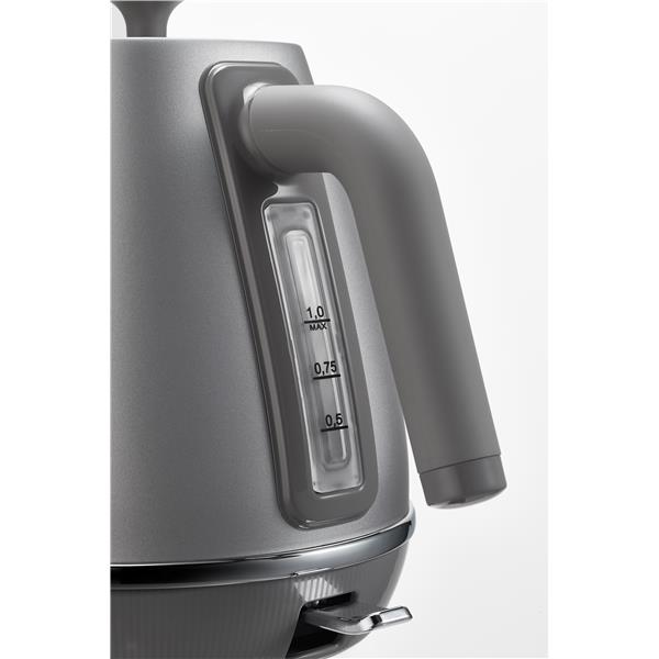 DeLonghi(デロンギ) 電気ケトル ディスティンタ・ペルラ[シルバー