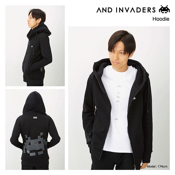 and 人気 invaders パーカー