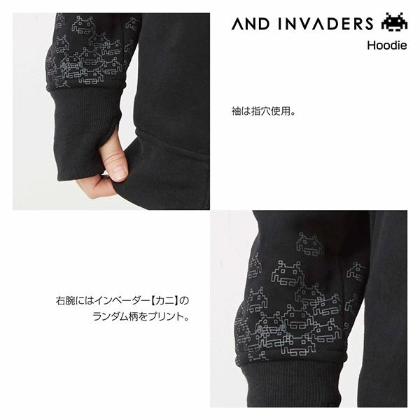 and 人気 invaders パーカー