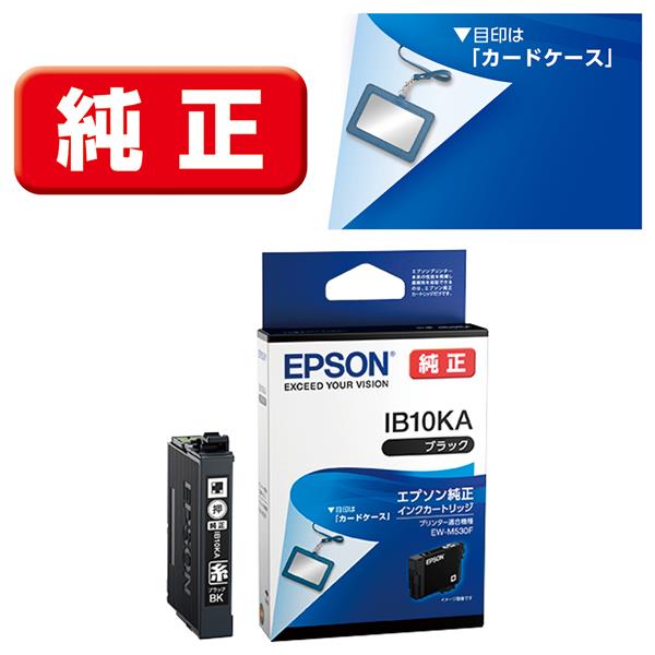 EPSON IB10KA 純正インクカートリッジ カードケース ブラック ノジマオンライン