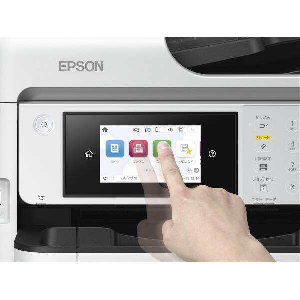 エプソン A3カラーインクジェットプリンターFAX複合機 PX-M6010F 1段給紙トレイ プリント・コピー・スキャン・FAX EPSON -  アスクル