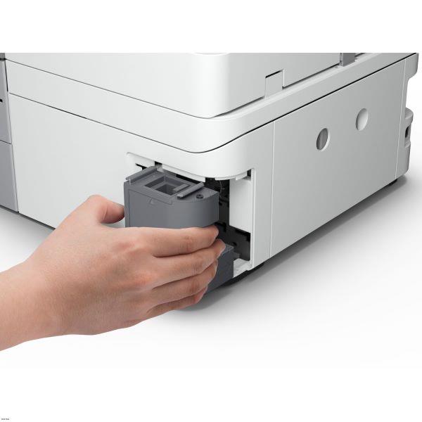 EPSON エコタンク搭載モデル A4カラー複合機 ホワイト EW-M678FT