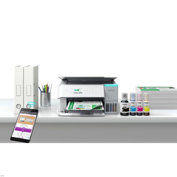 EPSON エコタンク搭載モデル A4カラー複合機 ホワイト EW-M638T