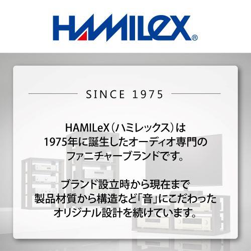 ハヤミ オーディオラック【クローズドタイプ/タテ型・6段ラック/ダーク
