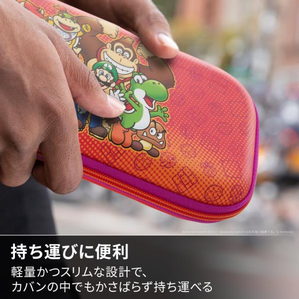 Switch2】 スリムケース for Nintendo Switch 2 マリオ ＆ フレンズ