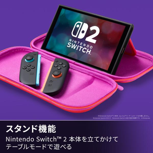 Switch2】 スリムケース for Nintendo Switch 2 マリオ ＆ フレンズ