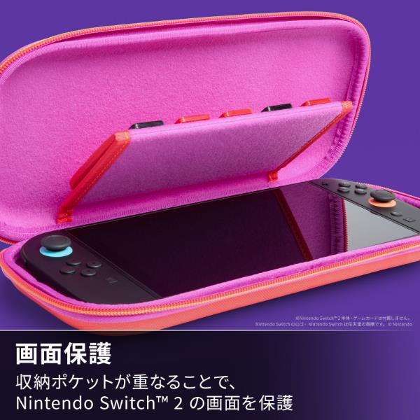 Switch2】 スリムケース for Nintendo Switch 2 マリオ ＆ フレンズ