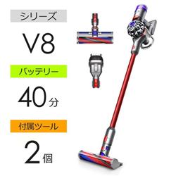 Dyson SV10KSLM Dyson V8 Slim Fluffy 【最長40分運転/サイクロン式 ...