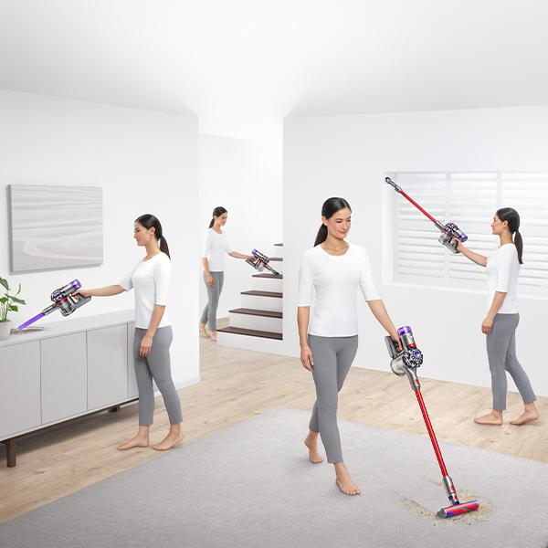 グッドふとんマーク取得 Dyson V8クリーナ SV10KSLM スタンド付き