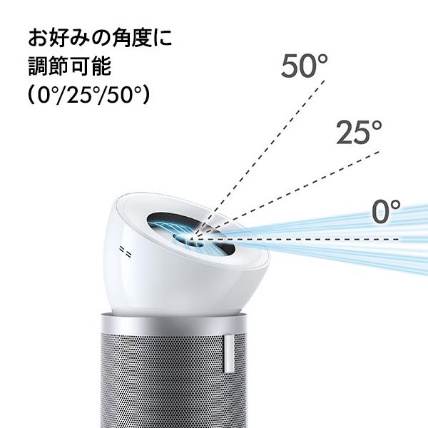 Dyson Purifier Big+Quiet 空気清浄機 ホワイトシルバー ダイソンで最もパワフルな空気清浄機*¹ さらに静かな*Dyson