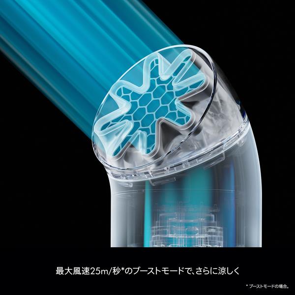 Dyson Dyson HushJet Mini Coolファン【乱流を抑え、的確に風を届け