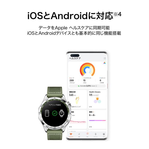 HUAWEI WATCH-GT4-46-GREEN スマートウォッチ WATCH GT4【46mm HUAWEI WATCH-GT4-46-GREEN スマートウォッチ WATCH GT4【46mm