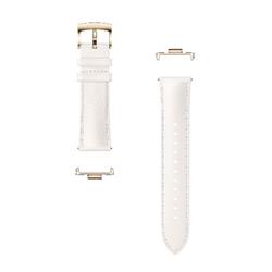 HUAWEI FIT3-Dedicated-Strap-White-Leather