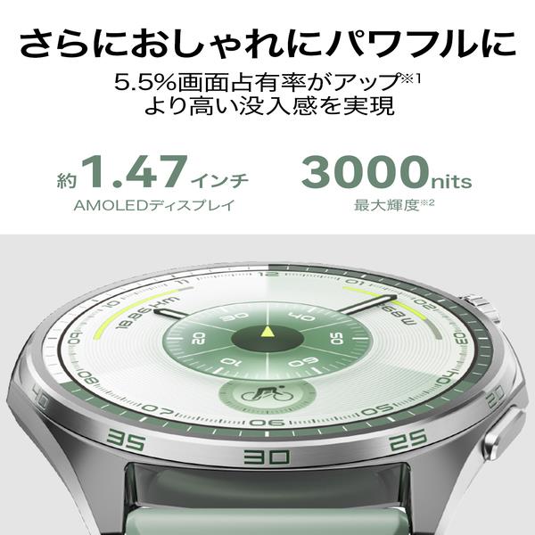HUAWEI スマートウォッチ WATCH GT6 46mm/Black ATM-B19-BK | ノジマ
