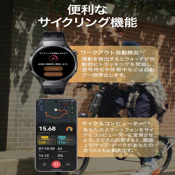 HUAWEI スマートウォッチ WATCH GT6 Pro 46mm/Black ATM-B29-BK