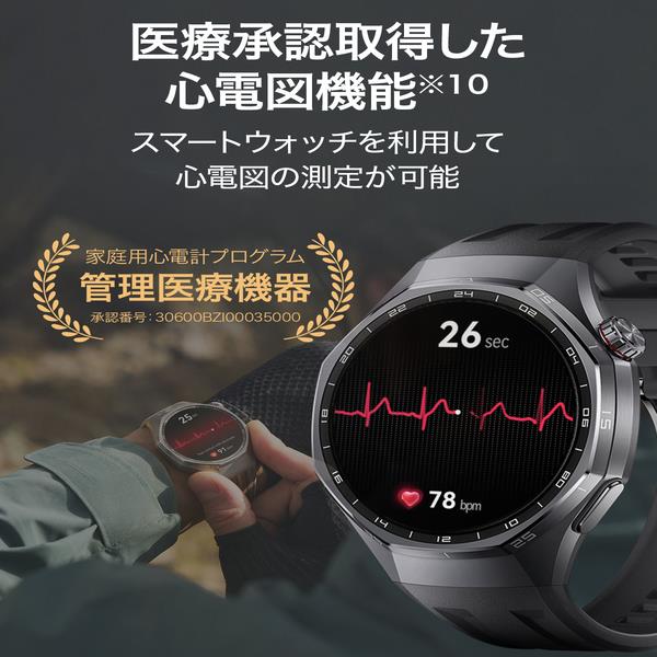 HUAWEI スマートウォッチ WATCH GT6 Pro 46mm/Black ATM-B29-BK