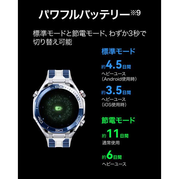 華為技術日本（株） WATCH Ultimate 2/Blue March-B29-BL | ノジマ