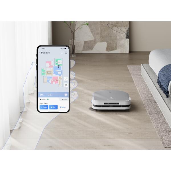 エコバックス ロボットクリーナー DEEBOT X5 PRO OMNI ホワイト