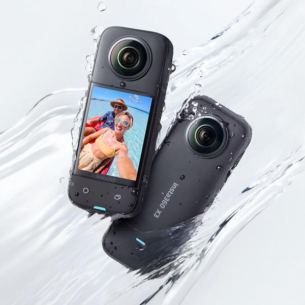 insta CINSAAQ-B アクションカメラ Insta360 X3【4800万画素センサー