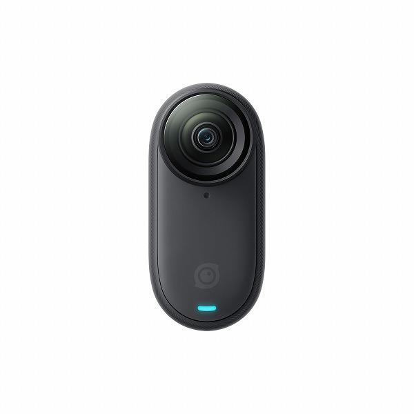 Insta360 CINSAATA-GO3S128K アクションカメラ Insta360 GO3S  128GB【小型/4K/ハンズフリーPOV/手振れ補正/10m防水/AI編集/ミッドナイトブラック】 | ノジマオンライン