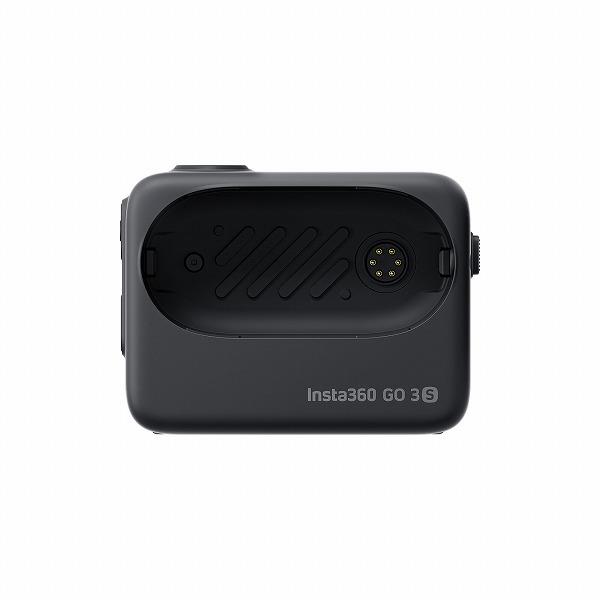 Insta360 CINSAATA-GO3S128K アクションカメラ Insta360 GO3S  128GB【小型/4K/ハンズフリーPOV/手振れ補正/10m防水/AI編集/ミッドナイトブラック】 | ノジマオンライン