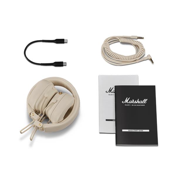 Marshall ワイヤレスヘッドホン MajorV-Cream | ノジマオンライン