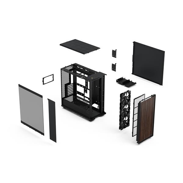 PCケース(自作PC用) Fractal Design North Charcoal Black PCケース(自作PC用) Fractal Design North TG - Charcoal Black