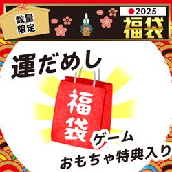 【2025年福袋】運だめし！ゲーム・おもちゃ特典福袋