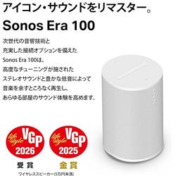 WiFi�X�s�[�J�[ Sonos Era 100 (White) Bluetooth�Ή� /Wi-Fi�Ή� E10G1JP1