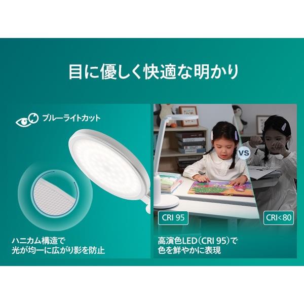 PHILIPS デスクライト 面発光で明るい/調光無段階/800lm DSK605