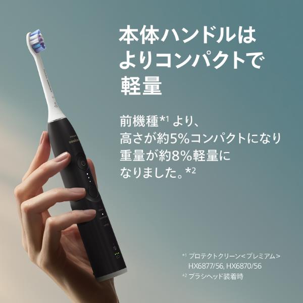 PHILIPS ソニッケアー 電動歯ブラシ 6500シリーズ [ホワイト