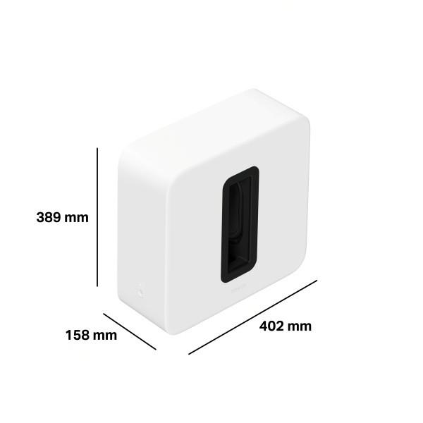 SONOS Sonos Sub 4 ワイヤレスサブウーファー ホワイト SUBG4JP1