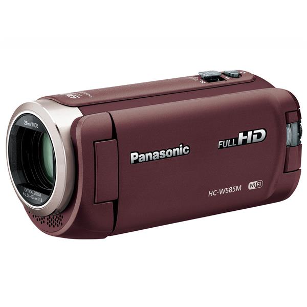 【中古】【美品】【一度使用】パナソニック デジタルビデオカメラHC-W585M Panasonic W585M-T-676043 【中古品】 ビデオカメラ HC-W585M-T