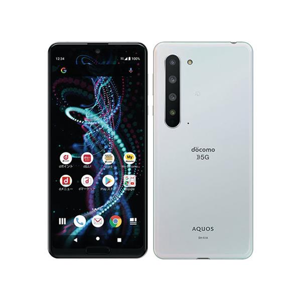 SHARP SH-51A-116706 【Cランク中古品】 docomo AQUOS R5G オーロラ