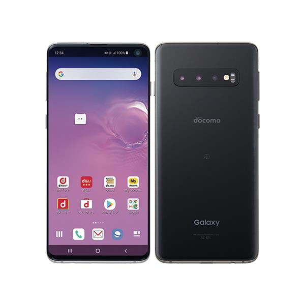 SAMSUNG SC-03L-124411 【Bランク中古品】 docomo Galaxy S10 プリズム