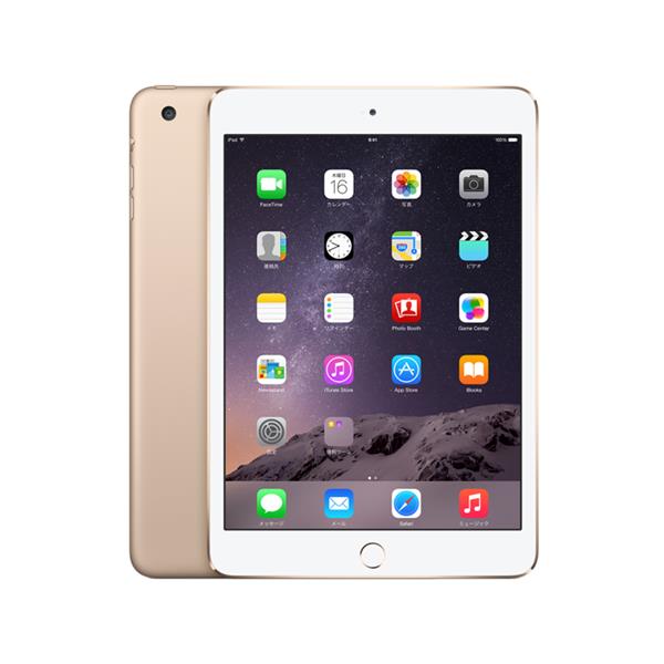 Apple AU-3A138J-A-149261 【Cランク中古品】 au iPad mini3 Wi-Fi +