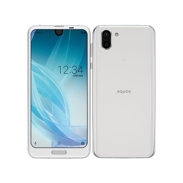 SHARP 706SH-349036 【ジャンク品】 ソフトバンク AQUOS R2 プラチナ