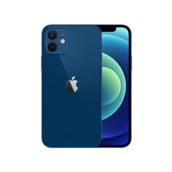 【Bランク中古品】 SIMロック解除済 AU iPhone 12 64 GB Blue AU-MGHR3J-A-687008