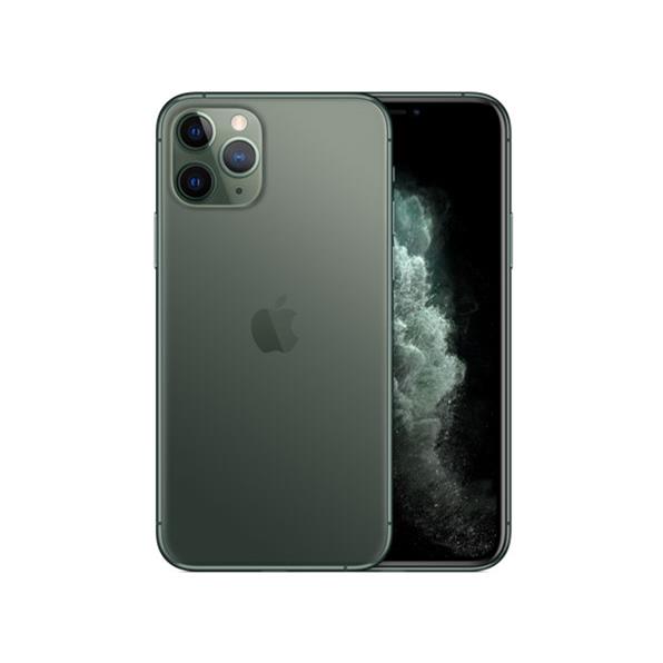 【Cランク中古品】　 SIMロック解除済 Softbank iPhone 11 Pro 256 GB Midnight Green  SB-MWCC2J-A-703098